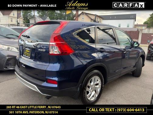 Obsidian Blue Pearl 2015 Honda CR-V EX