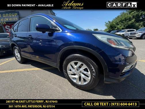 Obsidian Blue Pearl 2015 Honda CR-V EX