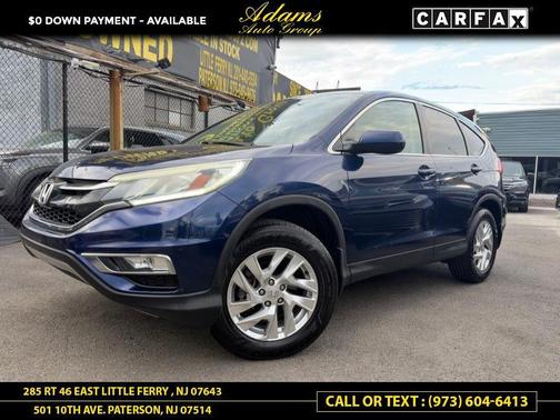Obsidian Blue Pearl 2015 Honda CR-V EX
