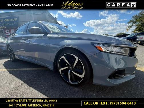 Sonic Gray Pearl 2022 Honda Accord Sport 1.5T