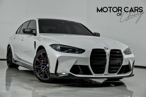 Alpine White 2023 BMW M3 Competition xDrive