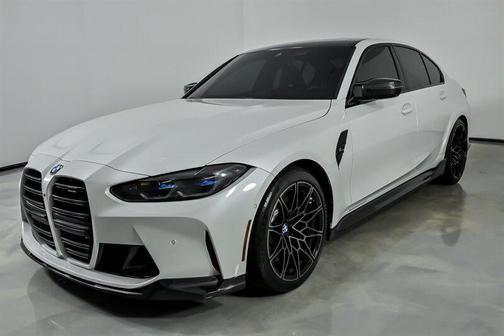 Alpine White 2023 BMW M3 Competition xDrive