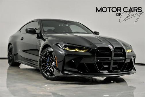 Black Sapphire Metallic 2023 BMW M4 Competition xDrive