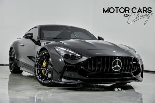Obsidian Black Metallic 2025 Mercedes-Benz AMG GT 55 Base