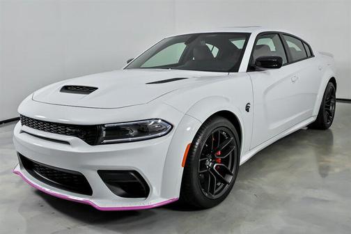White Knuckle Clearcoat 2023 Dodge Charger SRT Hellcat Widebody Jailbreak