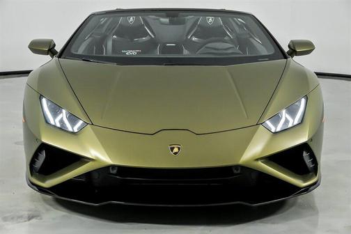 Verde Gea Matt 2022 Lamborghini Huracan EVO EVO Spyder-$75K MODS-VF SUPERCHARGED-FACTORY MATTE
