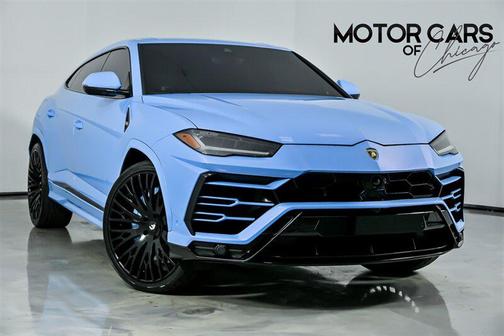 2021 Lamborghini Urus BLUE CEPHEUS WRAP-VOSSEN WHEELS!