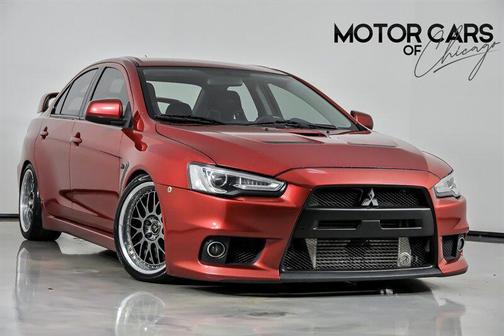 Rally Red Pearl 2008 Mitsubishi Lancer Evolution GSR