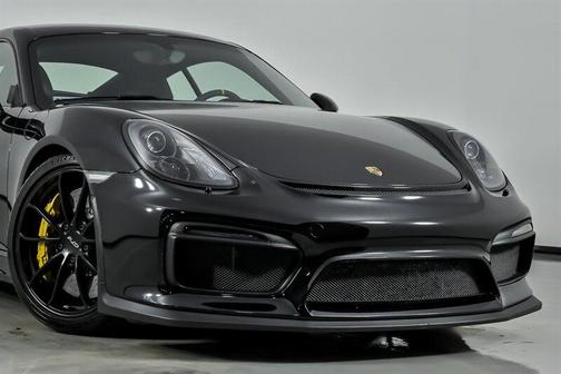 Jet Black Metallic 2016 Porsche Cayman GT4