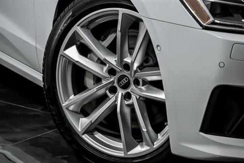 White 2022 Audi A7 55 Premium