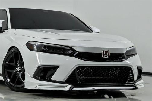 Platinum White Pearl 2024 Honda Civic Sport