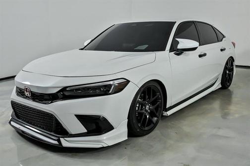 Platinum White Pearl 2024 Honda Civic Sport