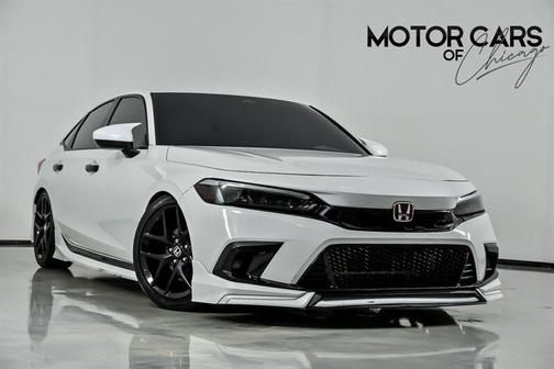 Platinum White Pearl 2024 Honda Civic Sport