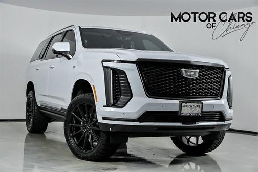 Vibrant White Tricoat 2026 Cadillac Escalade Sport Platinum