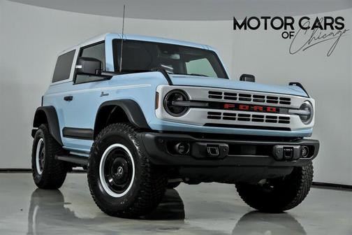Robins Egg Blue 2023 Ford Bronco Heritage Limited Edition