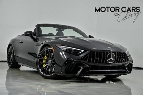 Obsidian Black Metallic 2022 Mercedes-Benz AMG SL 55 Base