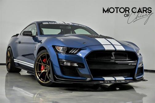 Ford Performance Blue 2021 Ford Shelby GT500 Base