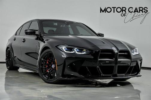 Black Sapphire Metallic 2023 BMW M3 Competition xDrive