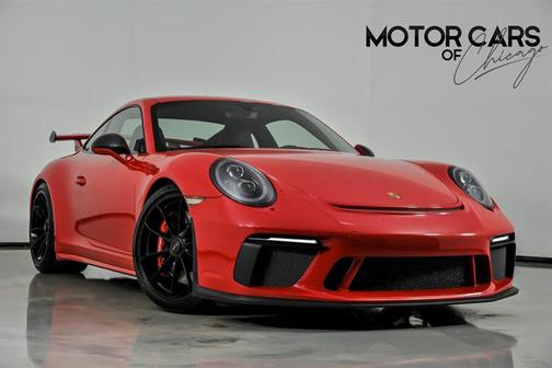 Guards Red 2018 Porsche 911 GT3