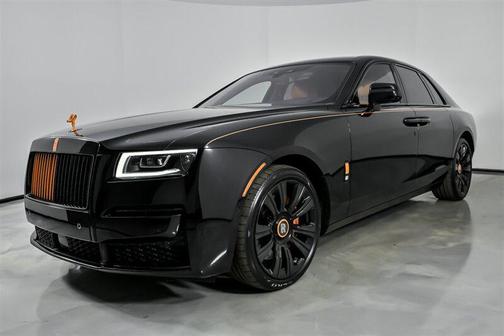 2022 Rolls-Royce Ghost -BLACK ON MANDARIN!