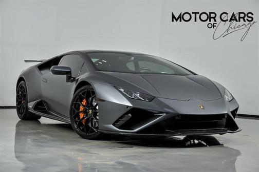 Gray 2022 Lamborghini Huracan EVO Coupe RWD