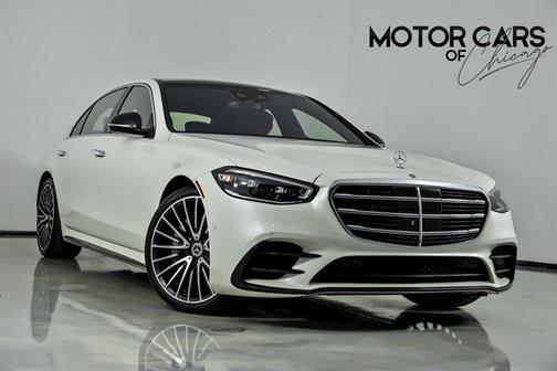 MANUFAKTUR Diamond White Metallic 2022 Mercedes-Benz S-Class 4MATIC