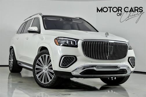 MANUFAKTUR Diamond White Metallic 2024 Mercedes-Benz Maybach GLS 600 4MATIC