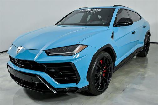 2021 Lamborghini Urus -FRESH BLUE CEPHEUS WRAP-TUNED & DOWNPIPES