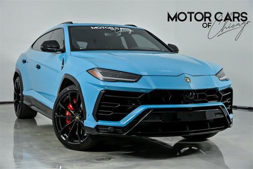 2021 Lamborghini Urus -FRESH BLUE CEPHEUS WRAP-TUNED & DOWNPIPES