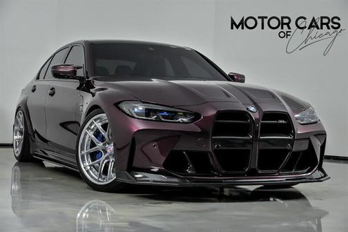 WILDBERRY 2023 BMW M3 -BIG $91K MSRP-INDIVIDUAL PAINT-$30K MODS!
