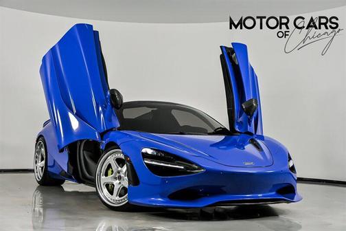Paris Blue 2024 McLaren 750S Spider