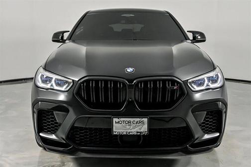 Matte Black 2021 BMW X6 M
