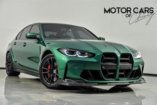 Isle of Man Green Metallic 2023 BMW M3 Competition