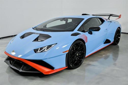 Blu Cepheus Ad Personam Pearl 2022 Lamborghini Huracan STO Coupe