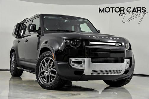 Santorini Black Metallic 2025 Land Rover Defender 110 P400 S