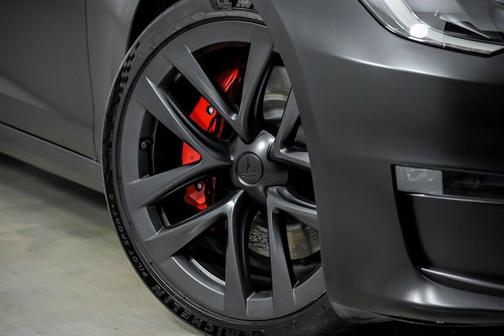 Matte Black 2023 Tesla Model S Plaid