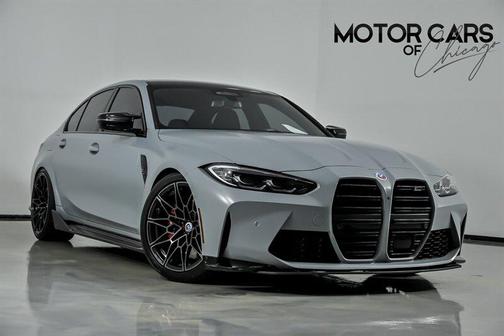 Brooklyn Grey Metallic 2023 BMW M3 Competition xDrive