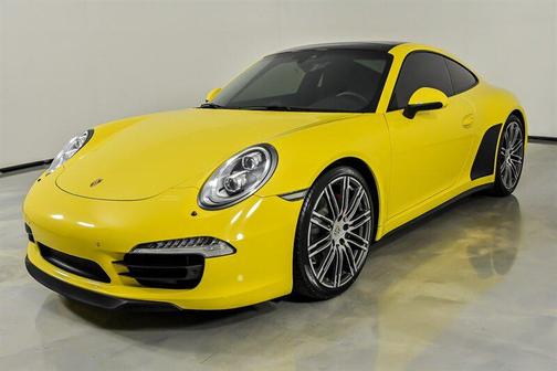 Racing Yellow 2015 Porsche 911 Carrera 4S