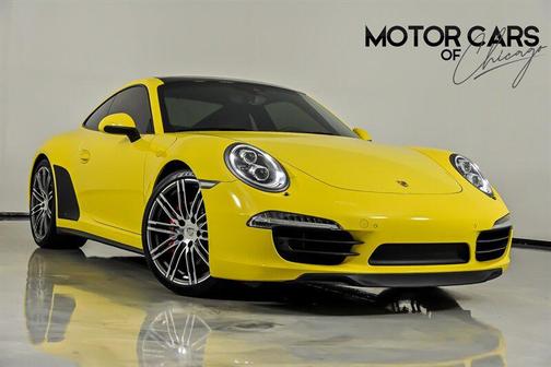 Racing Yellow 2015 Porsche 911 Carrera 4S