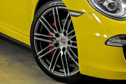Racing Yellow 2015 Porsche 911 Carrera 4S