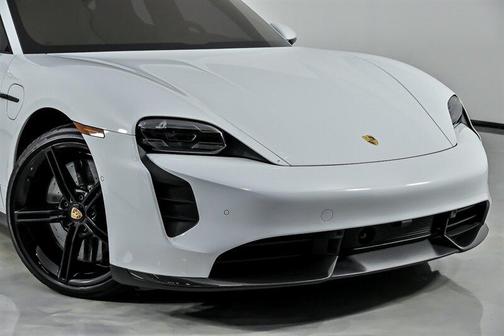 White 2020 Porsche Taycan Turbo S