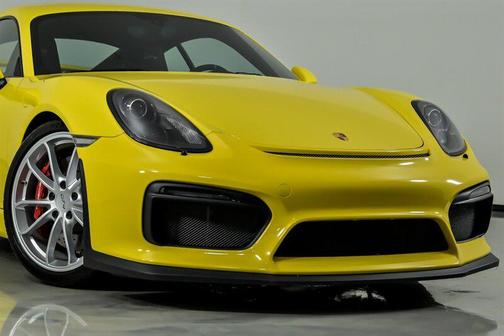 Racing Yellow 2016 Porsche Cayman GT4