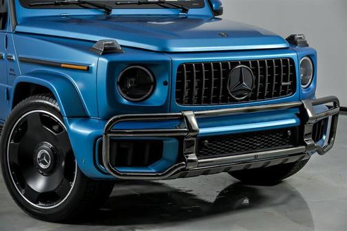 MANUFAKTUR Hyper Blue Magno 2025 Mercedes-Benz AMG G 63 AMG G 63-MASSIVE $216K MSRP-RARE COLOR!