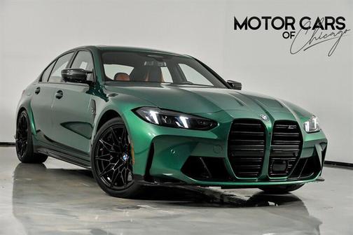 Isle of Man Green Metallic 2025 BMW M3 Competition xDrive