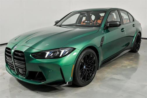 Isle of Man Green Metallic 2025 BMW M3 Competition xDrive