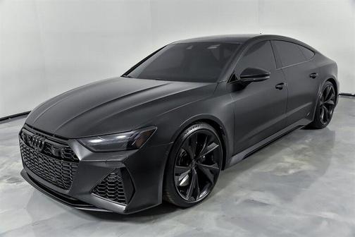 Mythos Black Metallic 2021 Audi RS 7 4.0T