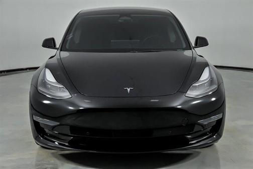 Solid Black 2022 Tesla Model 3 Performance