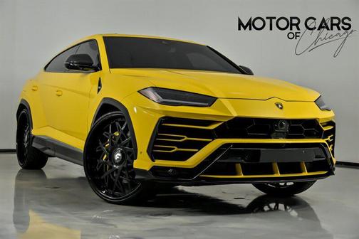 Gialllo Auge 2019 Lamborghini Urus -STARLIGHT HEADLINER-CUSTOM AUDIO