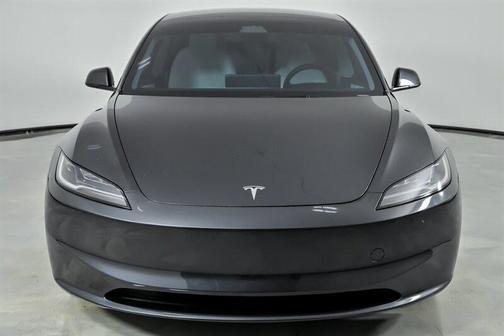 Stealth Grey 2025 Tesla Model 3 Long Range