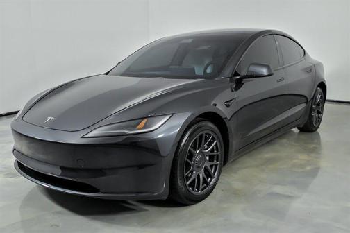 Stealth Grey 2025 Tesla Model 3 Long Range